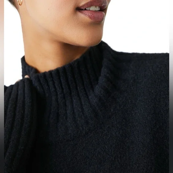 Free People Vancouver Mock Neck Sweater Size S - Picture 4 of 14